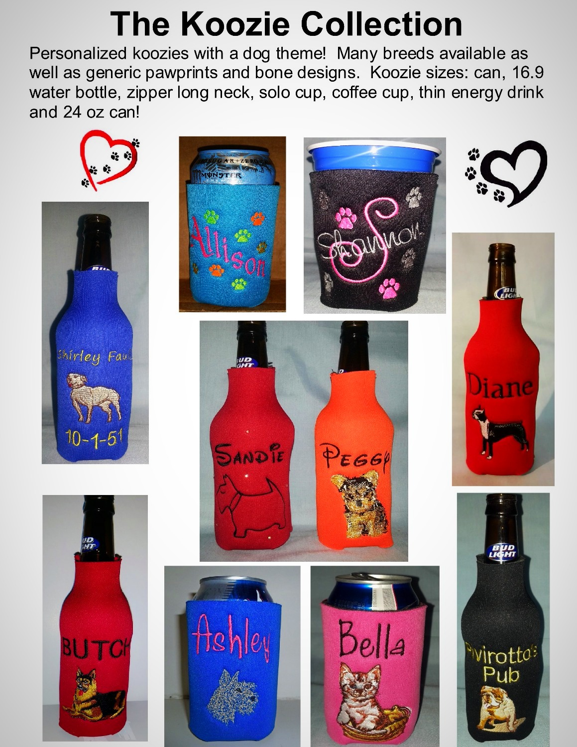 Fishing Party Personalized Drink Huggers – Brant Point Prep