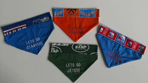 New York Jets Pet Reversible Bandana